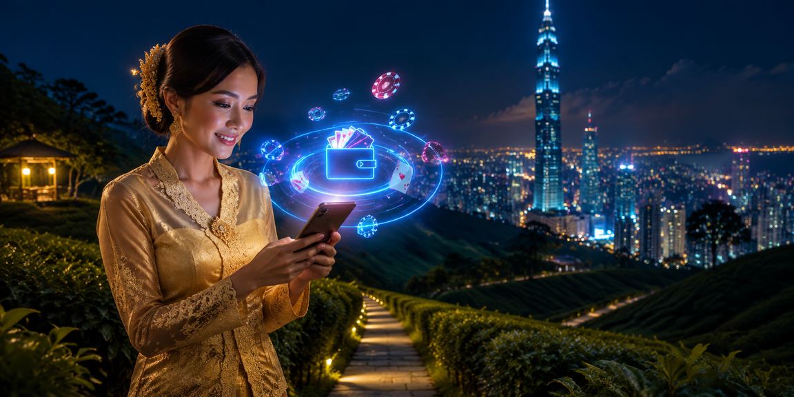Pemain poker berbaju kebaya di Kuala Lumpur