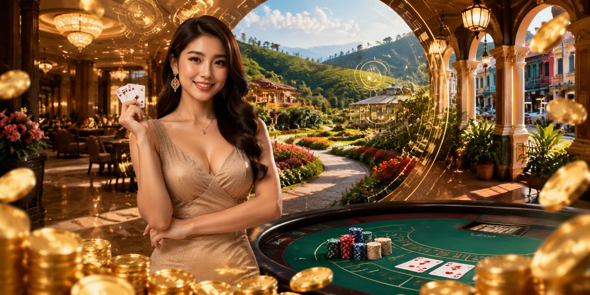 Permainan baccarat klasik bergaya Melayu di Malaysia